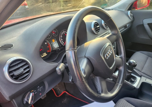 Audi A3 cena 26499 przebieg: 192000, rok produkcji 2009 z Błażowa małe 379